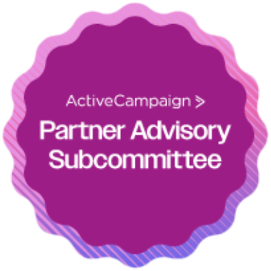 ActiveCampaign Partner Advisory Subcommittee Badge